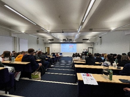 Photo of a previous clinical talk - 03